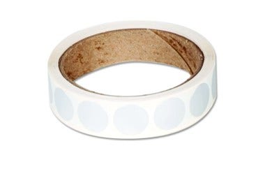 Blank Silver Labels | 13/16" & 2" - Eddie's Hang-Up Display Ltd.