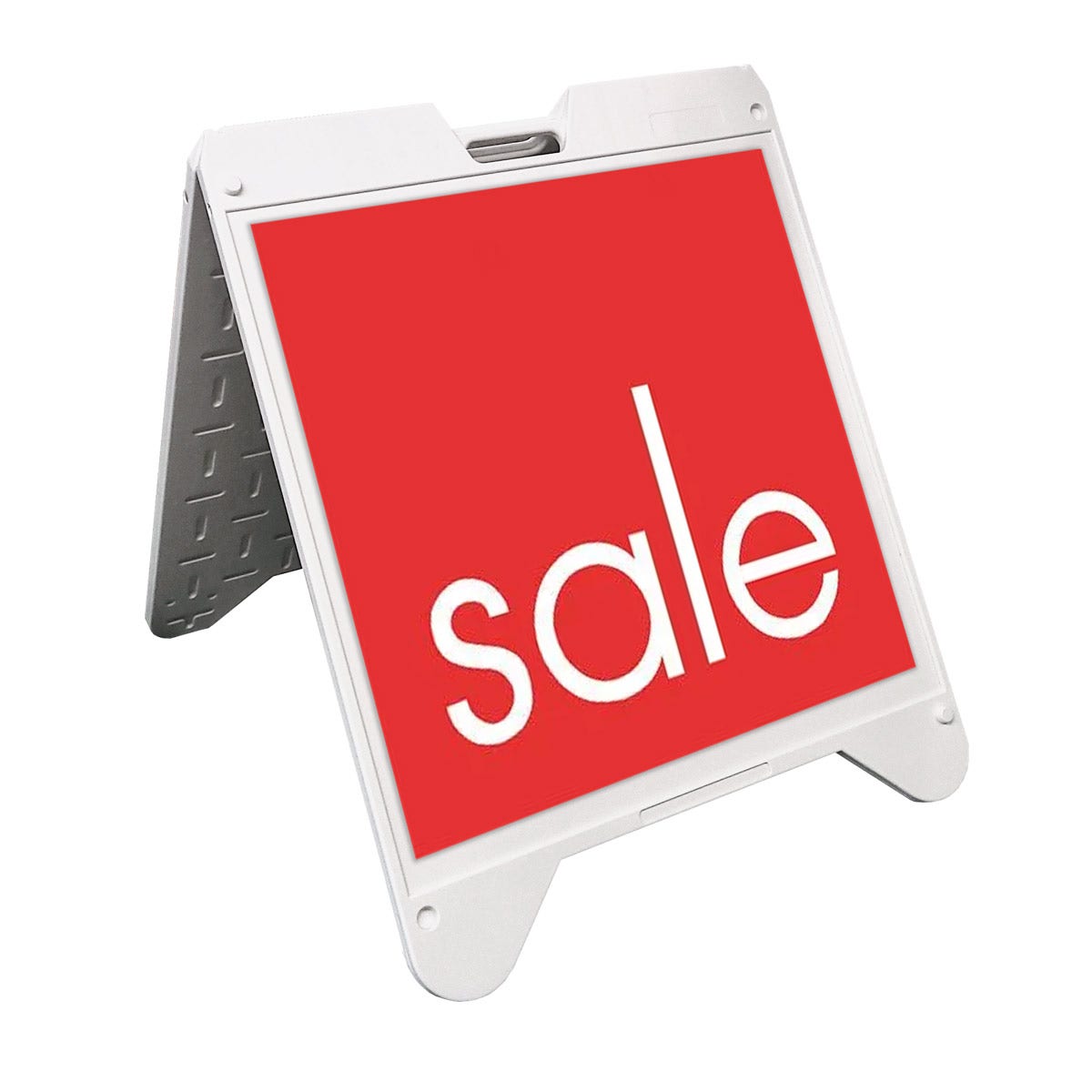 Outdoor A-Frame Sign Holder - Eddie's Hang-Up Display Ltd.
