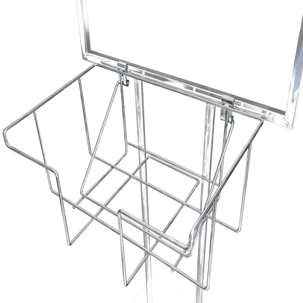 Literature Basket For 22" x 28" Sign Holders