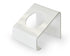 Angled Stand For Aroma Orb™ | White Acrylic | Optional Sign Holder