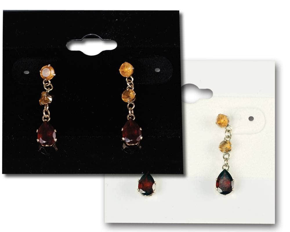 Black or White Earring Cards