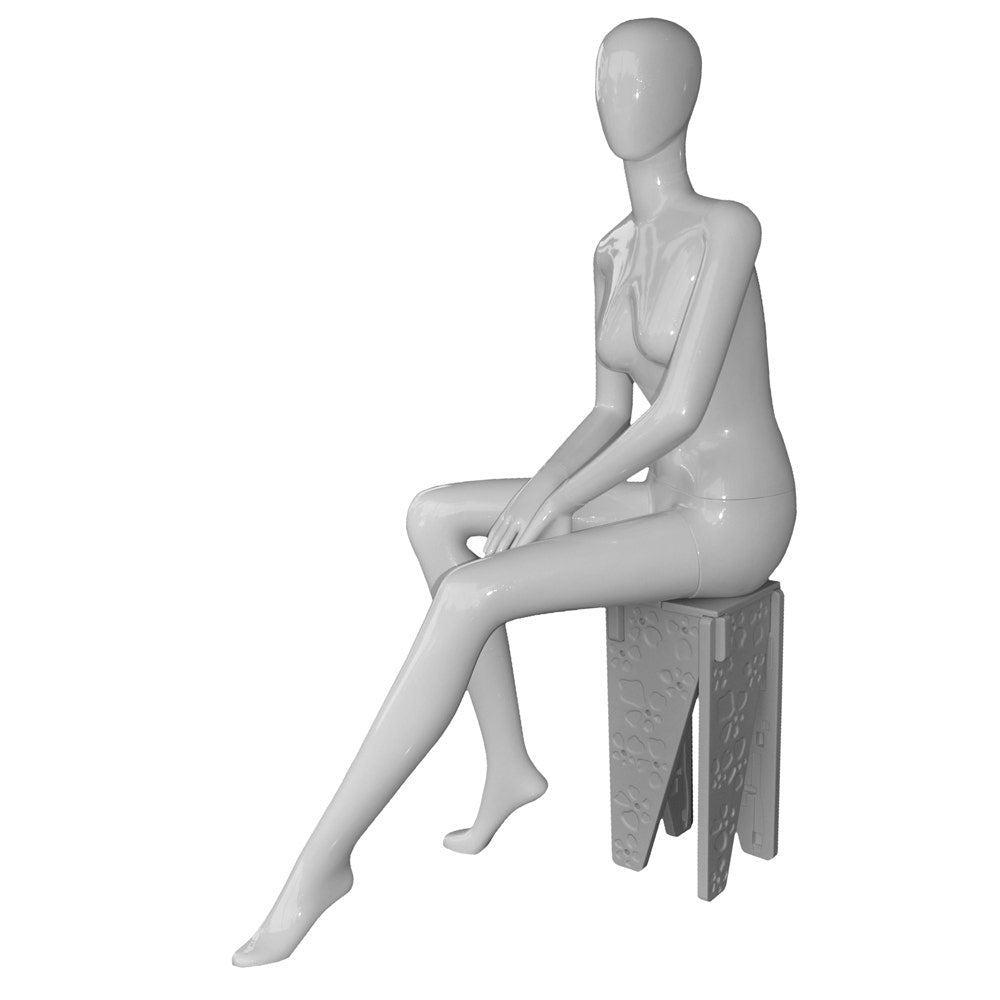 Abstract Sitting Female Mannequin