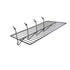 Slatwall & Grid Flat Wire Shelf - 12" x 24"