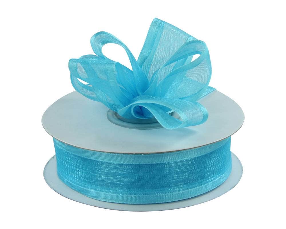 Satin Edge Sheer Ribbon | 100 Yard Rolls - Eddie's Hang-Up Display Ltd.