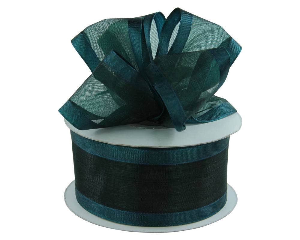 Satin Edge Sheer Ribbon | 100 Yard Rolls - Eddie's Hang-Up Display Ltd.
