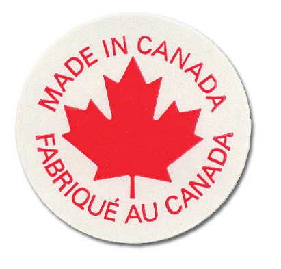Made In Canada stickers