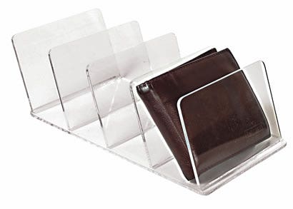 Acrylic Wallet Holder