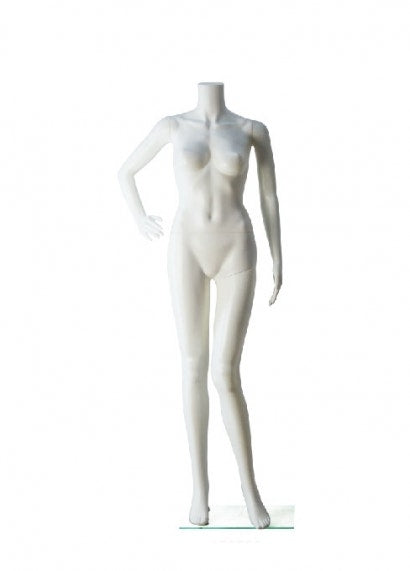 Headless Female Mannequin (1 Bent Arm)