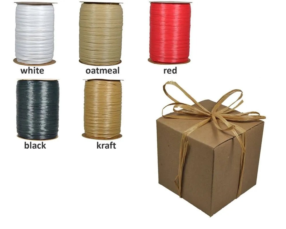 Matte Rayon Wraphia | 100 Yard Rolls - Eddie's Hang-Up Display Ltd.