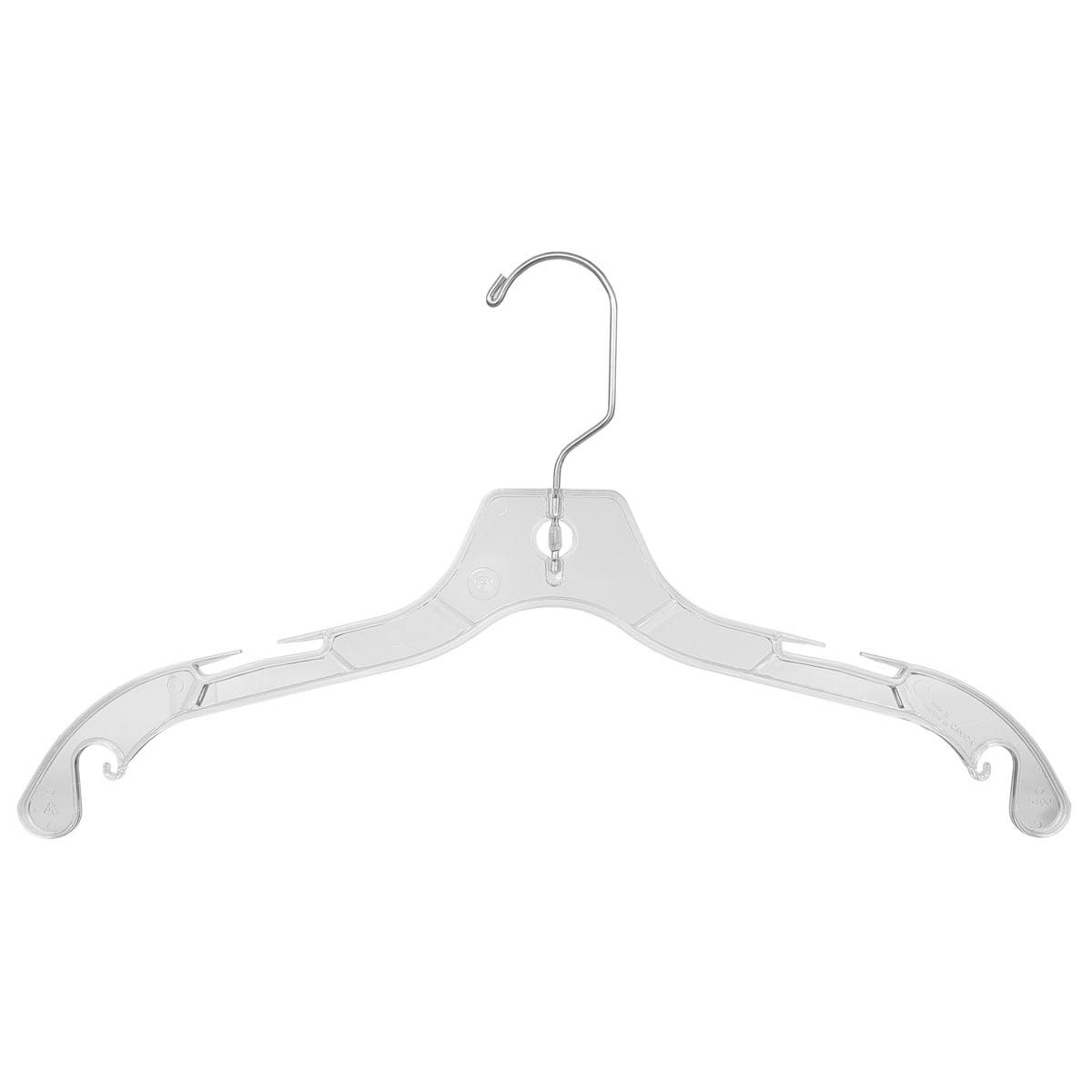 17" Medium Weight Top Hangers | 100 Pack - Eddie's Hang-Up Display Ltd.