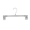Pinchclip Pant Hanger | Frosted | 100 Pk - Eddie's Hang-Up Display Ltd.