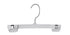 Pant Hangers With Push Clips and Wire Hook  | 100 Pk - Eddie's Hang-Up Display Ltd.