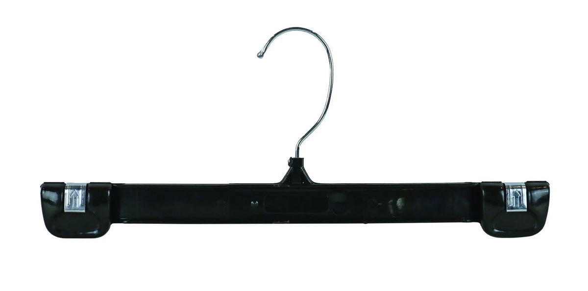 Pant Hangers With Push Clips and Wire Hook  | 100 Pk