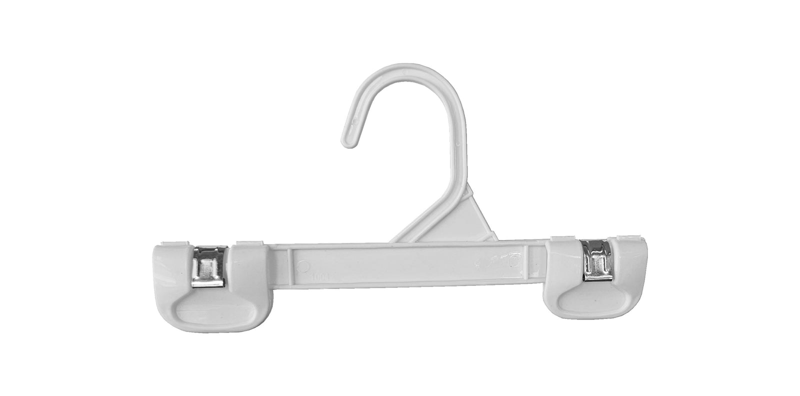 Pant Hanger With Push Clips and Plastic Hooks | 100 Pk - Eddie's Hang-Up Display Ltd.