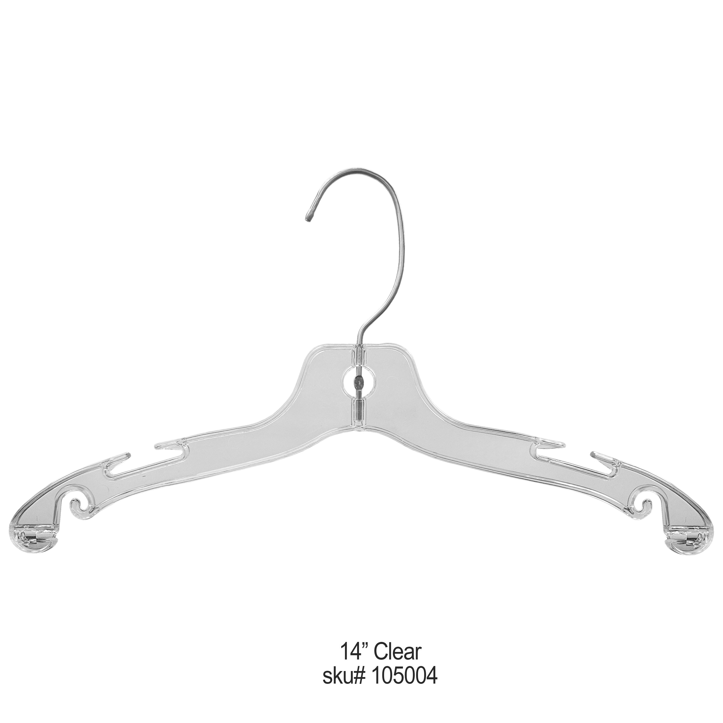Children's Plastic Top Hangers | 100 Pk - Eddie's Hang-Up Display Ltd.