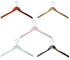 Wooden Top Hangers | Flat | 100 Pk