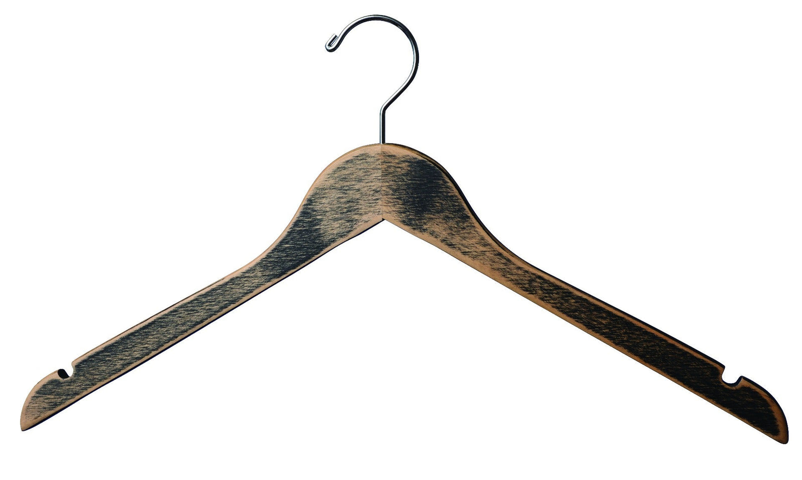 Wooden Top Hangers | Flat | 100 Pk - Eddie's Hang-Up Display Ltd.