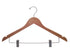 Wooden Suit Hangers with Clips | Flat | 100 Pk - Eddie's Hang-Up Display Ltd.