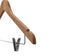 Wooden Suit Hangers with Clips | Flat | 100 Pk - Eddie's Hang-Up Display Ltd.