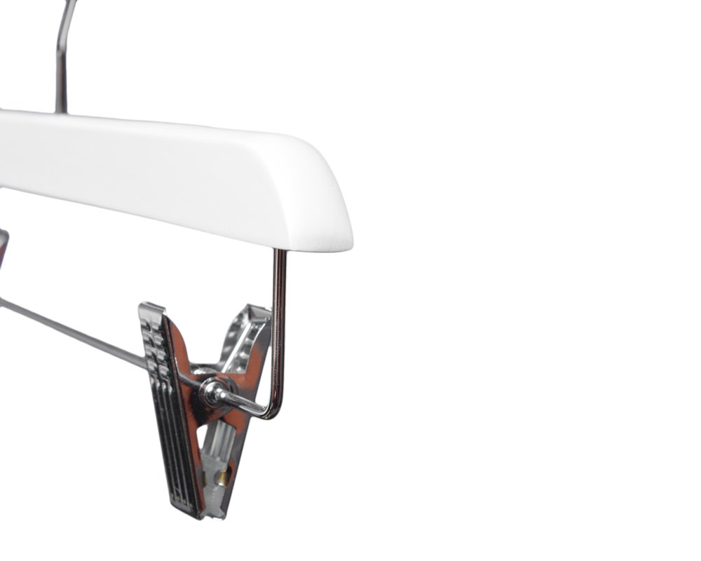 Wooden Pant Hangers | 100 PK - Eddie's Hang-Up Display Ltd.