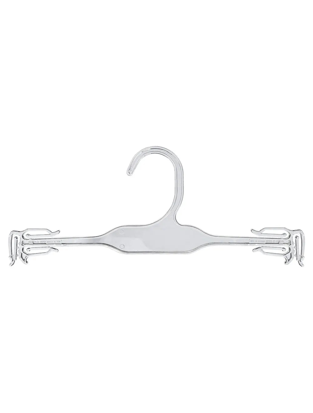 Lingerie & Swimsuit Hanger 10" | Clear | 100 Pack - Eddie's Hang-Up Display Ltd.