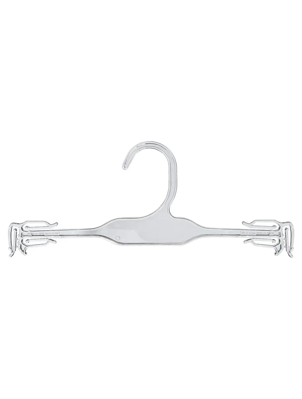 Lingerie & Swimsuit Hanger 10" | Clear | 100 Pack