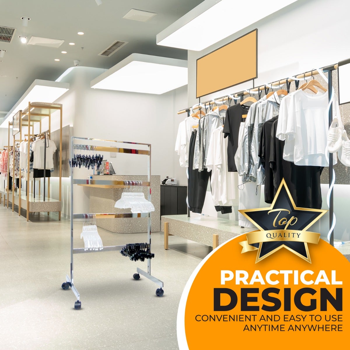 Hanger Management Rack - Eddie's Hang-Up Display Ltd.