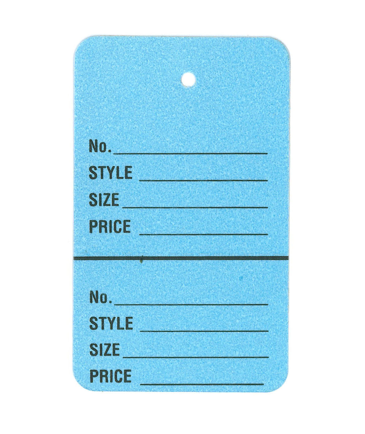 Large Stringless Tags | 2 Part | Pack of 1000 - Eddie's Hang-Up Display Ltd.