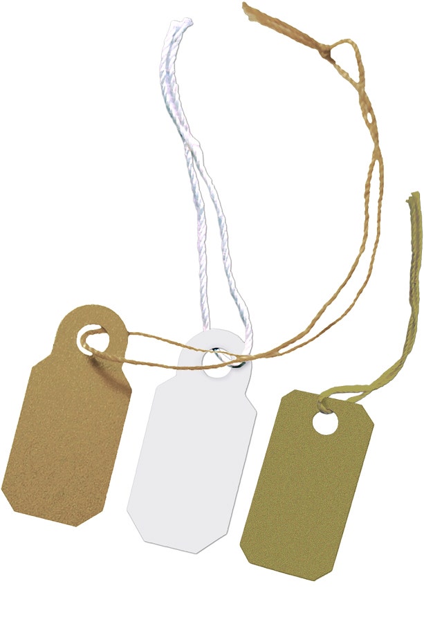 String Jewellery Tags