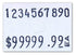 Sato Labels | 2 Lines 10 Characters - Eddie's Hang-Up Display Ltd.