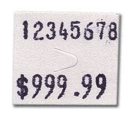 Sato Labels | 2 Lines 8 Characters | 10 Rolls - Eddie's Hang-Up Display Ltd.