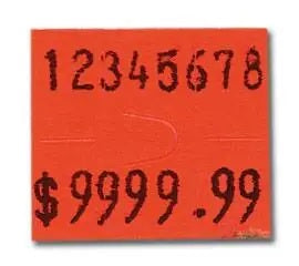Sato Labels | 2 Lines 8 Characters | 10 Rolls - Eddie's Hang-Up Display Ltd.