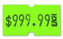 MX 5500 Plus Labels | 1 Line 8 Characters | Roll of 1000 - Eddie's Hang-Up Display Ltd.