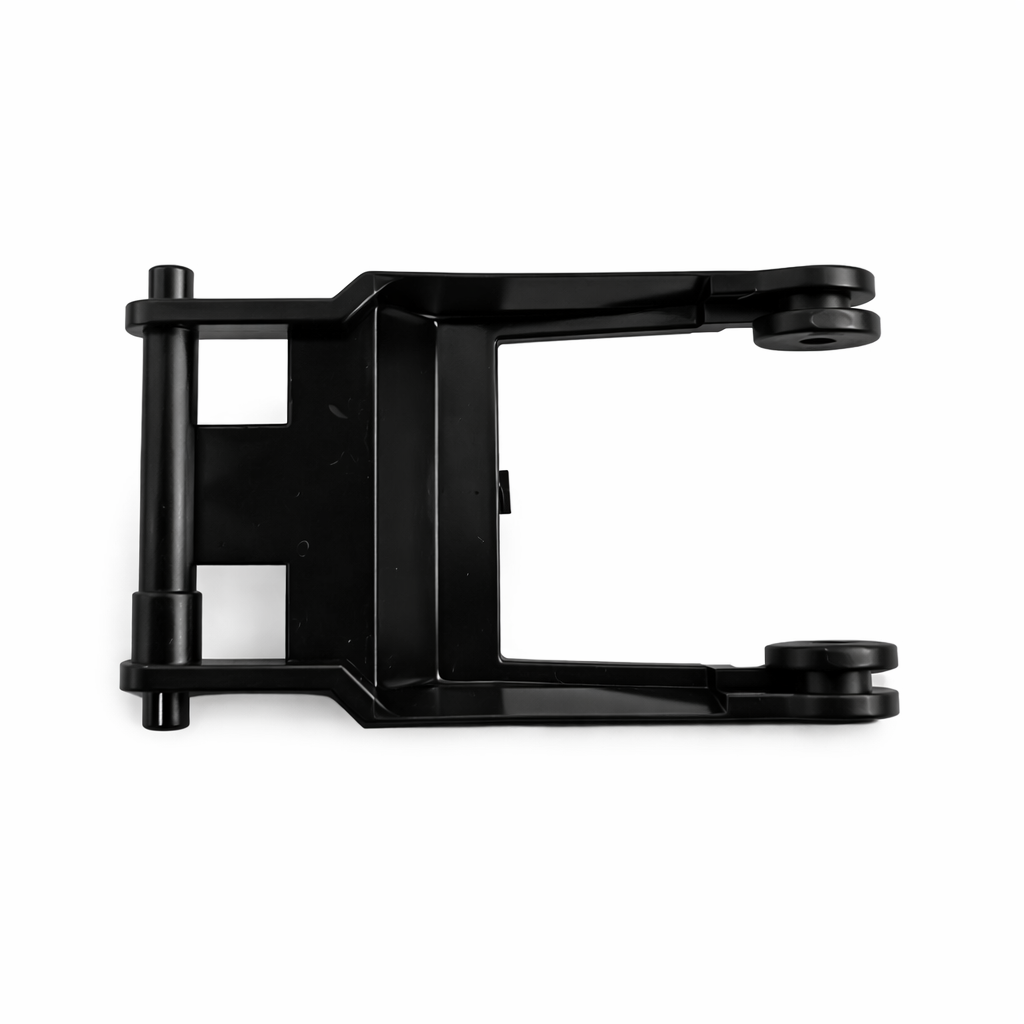 Ink roller holder on a white background