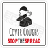 Cover Coughs' Signs/ Decals | 4 Per Pack