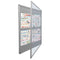 Locking Wall Mounted Bulletin Board