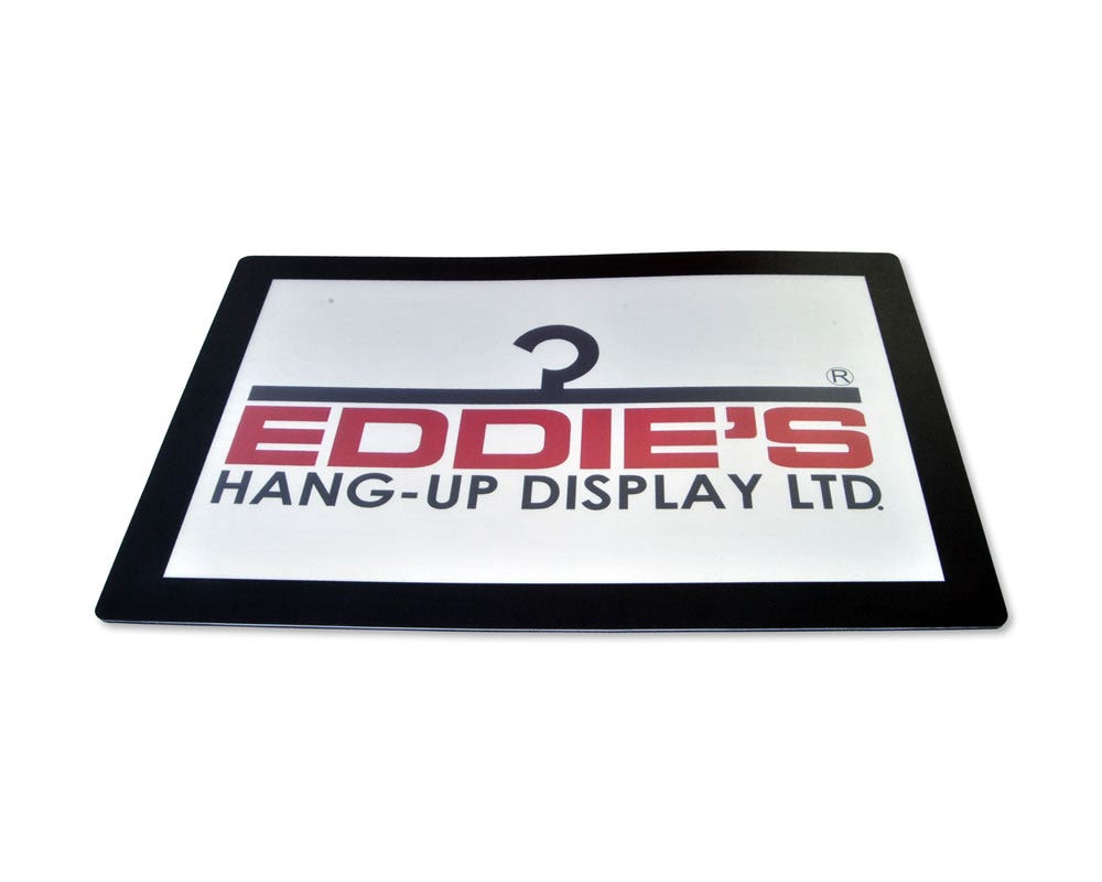 Retail Counter Mats & Sign Holders - Eddie's Hang-Up Display Ltd.