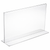 Bottom Loading Sign Holders | Clear Acrylic - Eddie's Hang-Up Display Ltd.