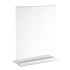 Bottom Loading Sign Holders | Clear Acrylic