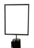 Sign Holder for Stanchions | Black | 11-1/2" x 9-1/4"
