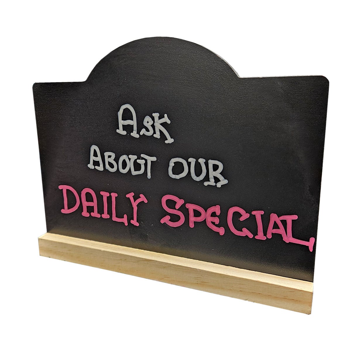 Countertop Chalkboard |Double-Sided - Eddie's Hang-Up Display Ltd.