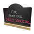 Countertop Chalkboard |Double-Sided - Eddie's Hang-Up Display Ltd.