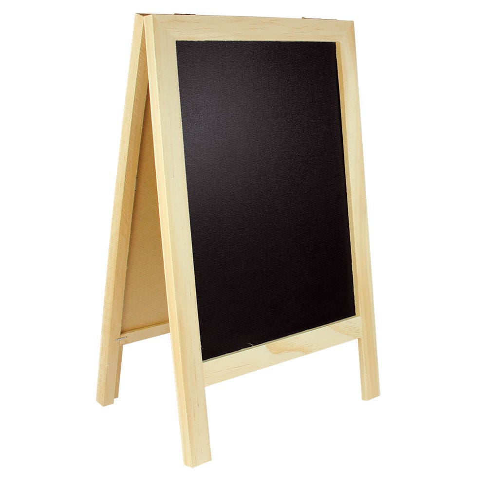 Countertop Chalkboard | Large - Eddie's Hang-Up Display Ltd.