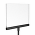 Acrylic Sign Holders With Metal Channel | 3/8" Fitting - Eddie's Hang-Up Display Ltd.
