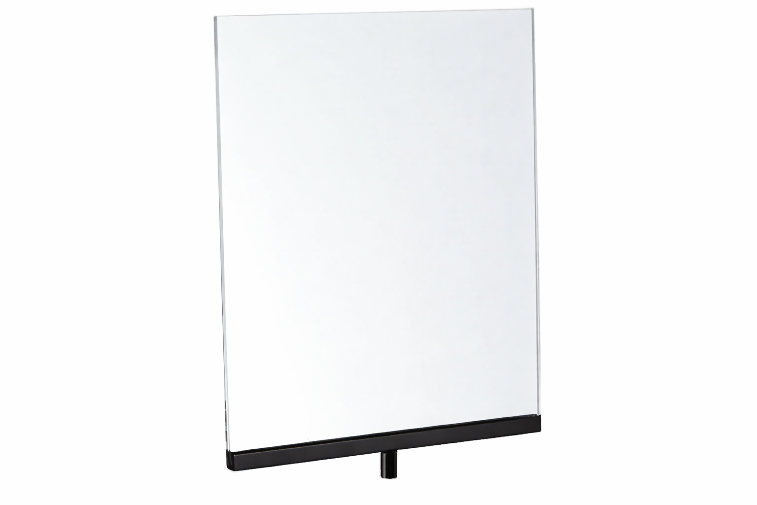Acrylic Sign Holders With Metal Channel | 3/8