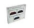 Deluxe Acrylic Two Panel Sign Holders - Eddie's Hang-Up Display Ltd.