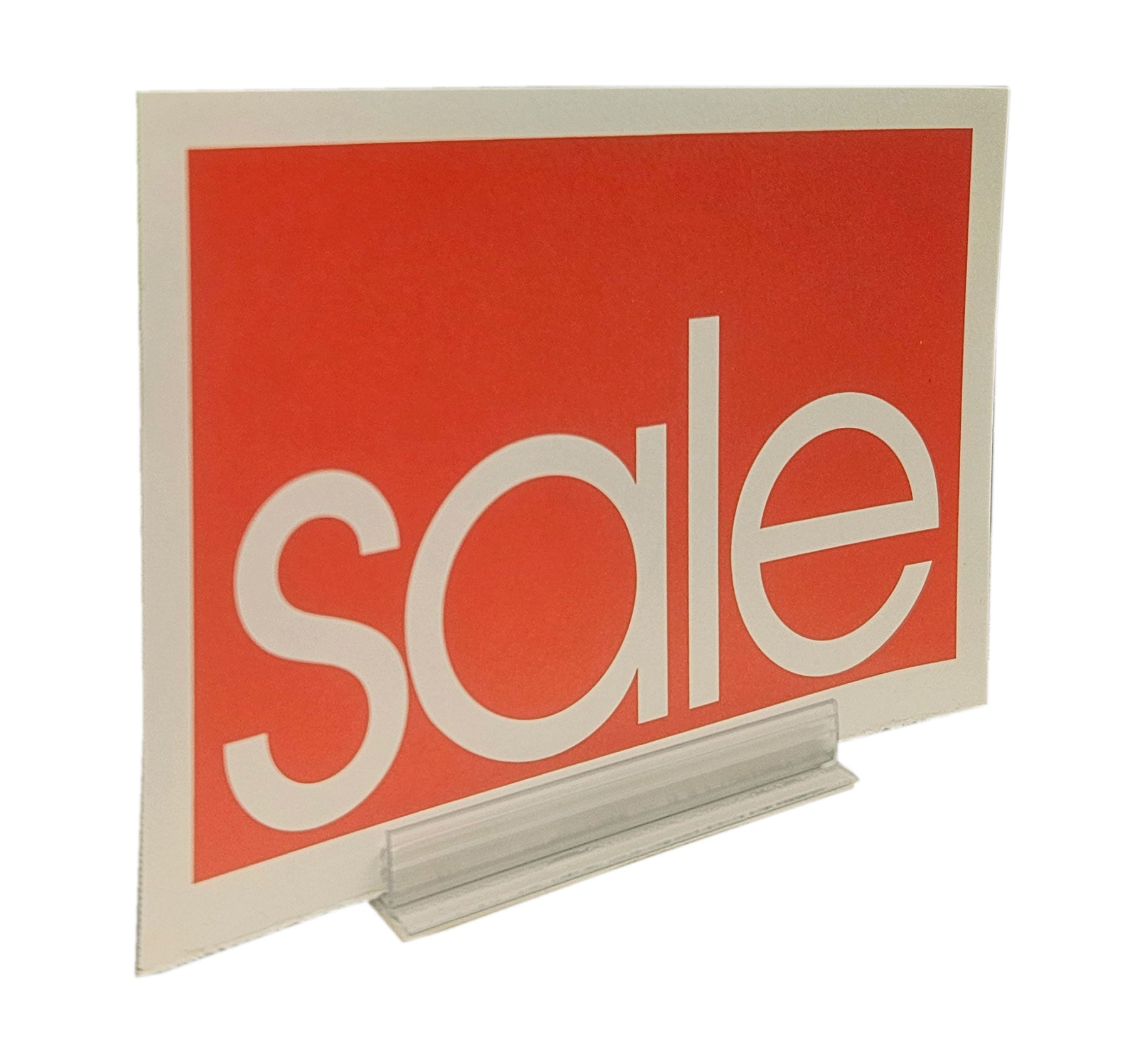 Fast Grip Adhesive Sign Holders | 1" & 3" Wide - Eddie's Hang-Up Display Ltd.