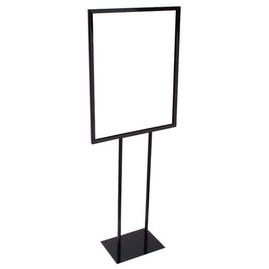 Floor Standing Sign Holder | Round Tubing Supports | Eddie's – Eddie's ...