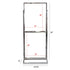 Double Decker Frame Floor Standing Sign Holders | 22" x 28"