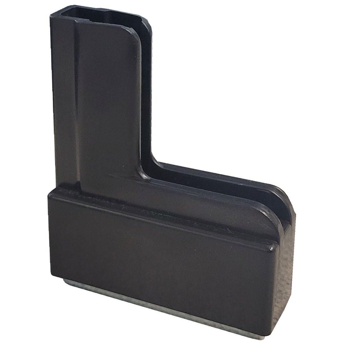 L-bracket sign holder with magnet